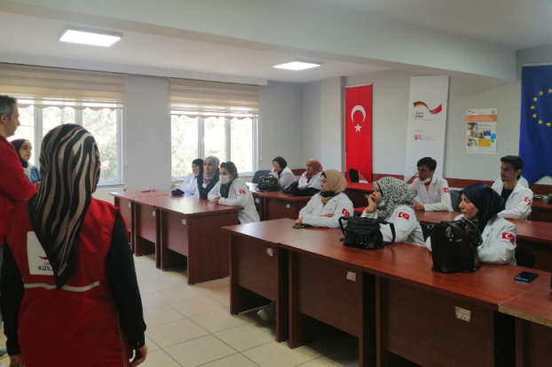 Kızılay Tolum Merkezi ile Mesleki Eğitimde Meslek Türkçesi Eğitimleri düzenliyoruz.